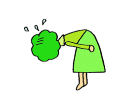 Broccoli mom sticker #3513595