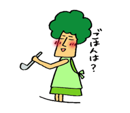 Broccoli mom sticker #3513596