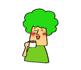 Broccoli mom sticker #3513598