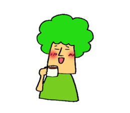 Broccoli mom sticker #3513598
