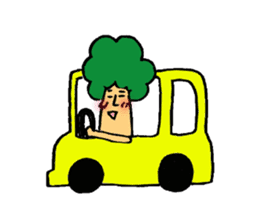 Broccoli mom sticker #3513600