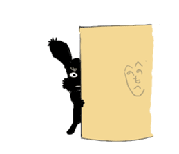 Black Miniature Schnauzer COCO sticker #3513834