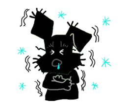 Black Miniature Schnauzer COCO sticker #3513849