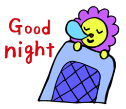 sticker of lion mal sticker #3514021