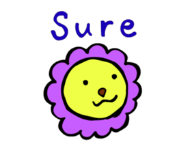 sticker of lion mal sticker #3514050