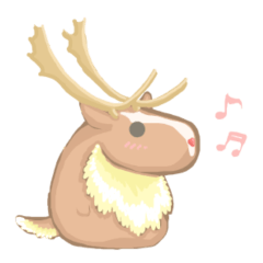 Round reindeer