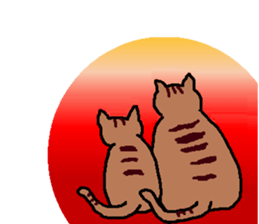 THE CAT"TODOMARU" sticker #3514376