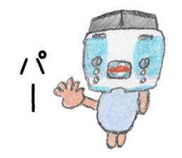 YURU-FUWA Train sticker #3514443