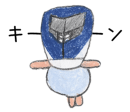 YURU-FUWA Train sticker #3514446