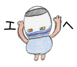 YURU-FUWA Train sticker #3514449