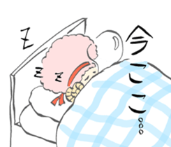 The Lost afro sheep sticker #3514951