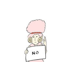 The Lost afro sheep sticker #3514975