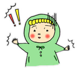 I am Hoodie! sticker #3515069