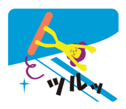 Let's go to snowboard ! sticker #3515165