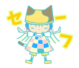 Nekomimi funny & cute family sticker #3515293