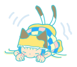 Nekomimi funny & cute family sticker #3515295