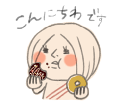 MAGAO girl 3 sticker #3515419