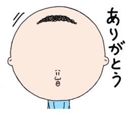 round face mamoru sticker #3515680