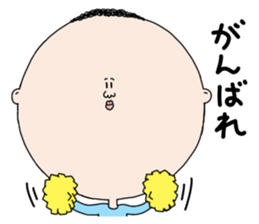 round face mamoru sticker #3515686