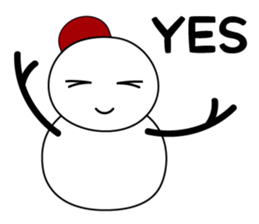 Yukitama of the snowman sticker #3515864