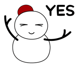 Yukitama of the snowman sticker #3515864