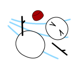 Yukitama of the snowman sticker #3515890