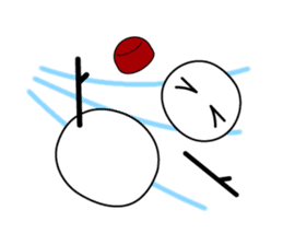 Yukitama of the snowman sticker #3515890