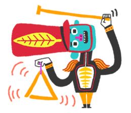 Went variety, chunky Chanpon set sticker #3516627