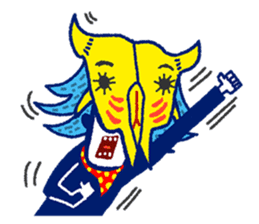 Went variety, chunky Chanpon set sticker #3516643