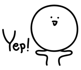 TARO talk word English. sticker #3516900