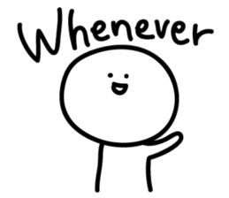 TARO talk word English. sticker #3516901