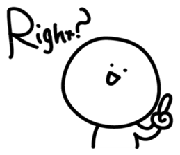 TARO talk word English. sticker #3516916