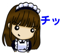 useless maid android sticker #3516951
