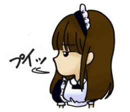 useless maid android sticker #3516953