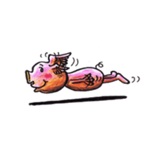 pigs fly sticker #3517070