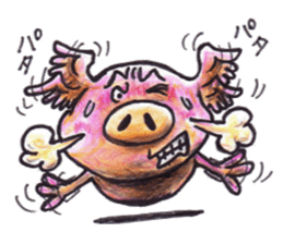 pigs fly sticker #3517090