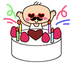 The cute old man ~kawaii ojisan~ sticker #3517159