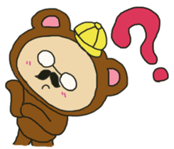 The  cute  old man   ~kawaii  ojisan~ sticker #3517166