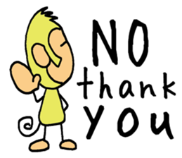 Various mood of monkey sticker #3517180