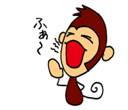 Various mood of monkey sticker #3517197