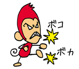 Various mood of monkey sticker #3517199