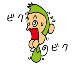 Various mood of monkey sticker #3517208