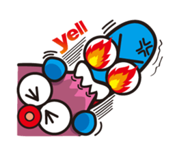 Bunny and Edward are friends sticker #3517265