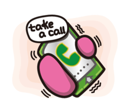 Bunny and Edward are friends sticker #3517273