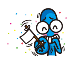 Bunny and Edward are friends sticker #3517295