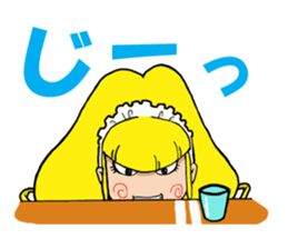 Desk maid Reiko sticker #3517421