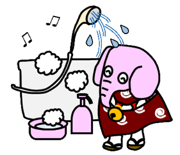 Elephant dance sticker #3517784