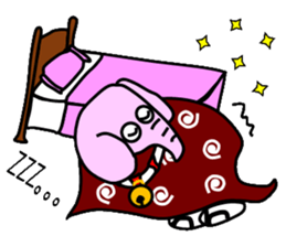 Elephant dance sticker #3517789