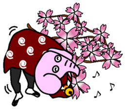 Elephant dance sticker #3517812