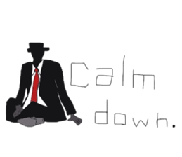 mr hat sticker #3517924